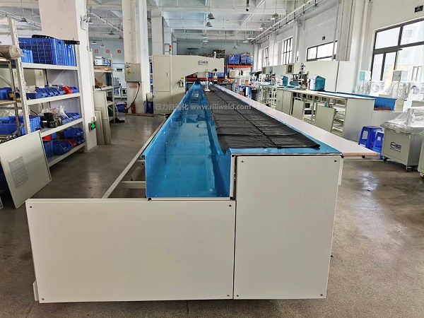 30米 自动行走式高频热合机 膜结构软水池车棚雨棚高周波焊接机