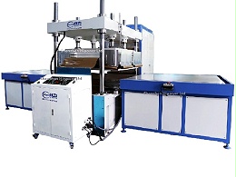 高频浴帘充气沙发熔接机：东莞日力打造行业加工利器