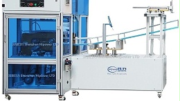 HY-2030 全自动圆筒成型机｜PVC PETG 透明塑料圆筒超声波胶水两用卷筒制筒设备