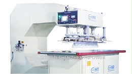 HR-10KW-C 1500mm 超深跨距篷布高周波热合机｜大型膜结构 / 卡车篷布专用高频焊接设备
